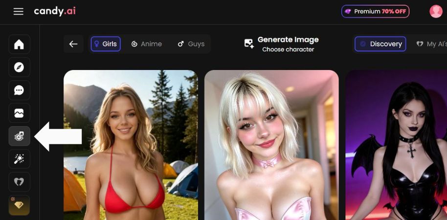 Krok 1 Otvorte generátor obrázkov