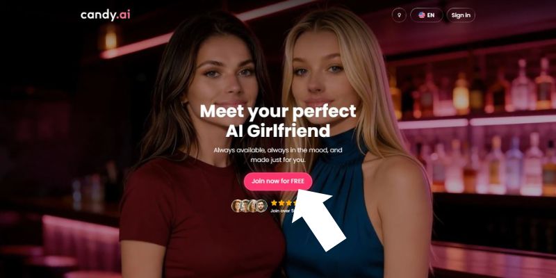 Krok 1 Stlačte tlačidlo „Pridajte sa teraz ZADARMO“