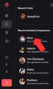 Krok 2 Vyberte konverzáciu, ku ktorej sa chcete vrátiť