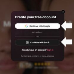 Krok 2 Vyberte si spôsob registrácie