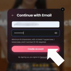 Krok 3 E-mail a heslo