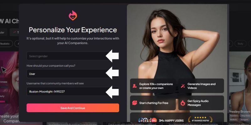 Krok 5 Prispôsobte si svoj zážitok