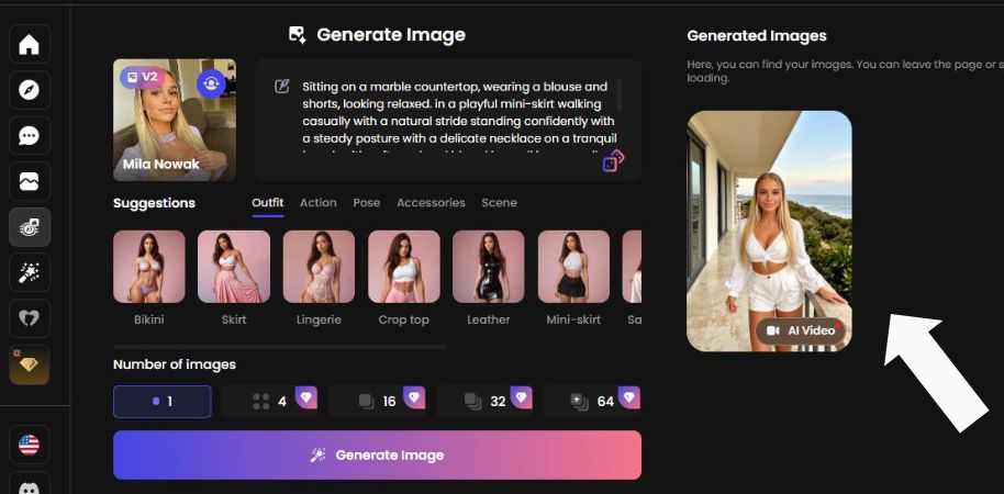 Krok 6 Skontrolujte vygenerovaný obrázok